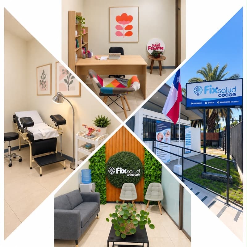 Sala de espera de Fix Salud, Linares